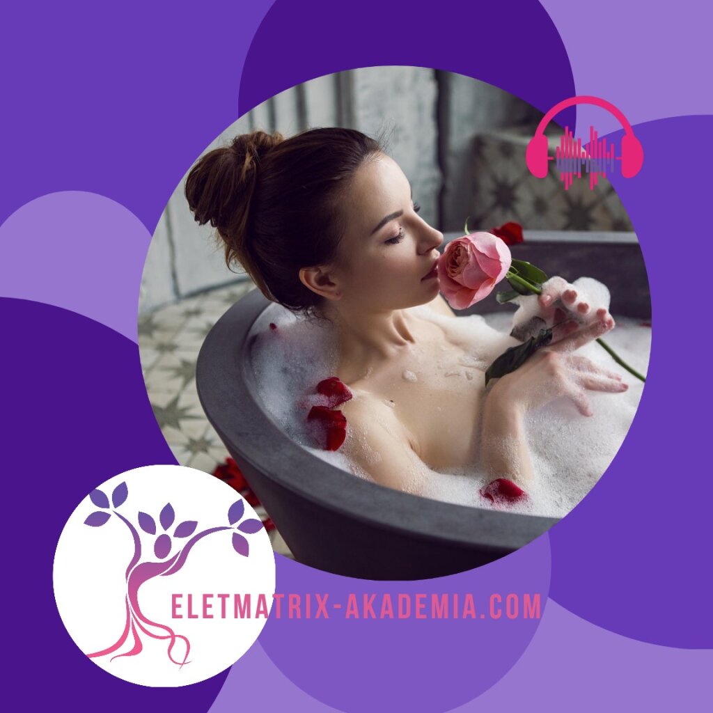 Töltődés a fürdővíz habjainak ölelésében Töltődés a fürdővíz habjainak ölelésében